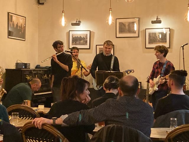 Jam session : chacun apporte son instrument